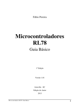 Microcontroladores RL78: Guia Básico