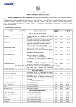 edital do concurso p&uacute;blico