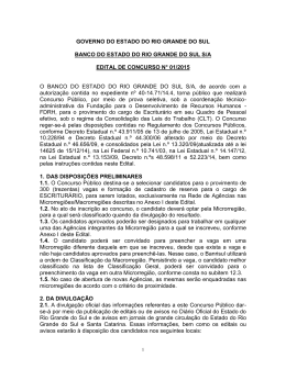 Edital 1/2015 - Central de Cursos Professor Pimentel