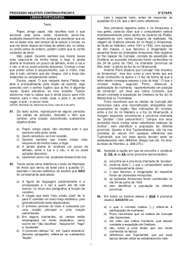 PROCESSO SELETIVO CONTÍNUO-PSC2014 2ª ETAPA