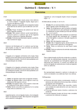 Qu&iacute;mica E &ndash; Extensivo &ndash; V. 1