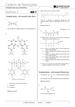 Qu&iacute;mica 2 aula 1