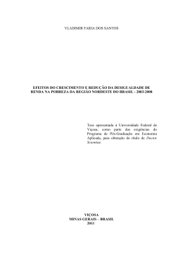 VLADIMIR FARIA DOS SANTOS EFEITOS DO