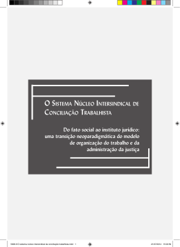 Do fato social ao instituto jur&iacute;dico: uma transi&ccedil;&atilde;o