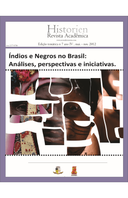 Historien. &Iacute;ndios e negros no Brasil: an&aacute;lises