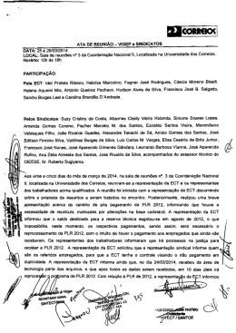 Ata reuni&atilde;o MNNP-Correios &ndash; (25 e 26-03