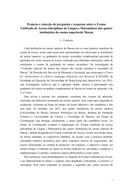 disciplinas de Língua e Matemática