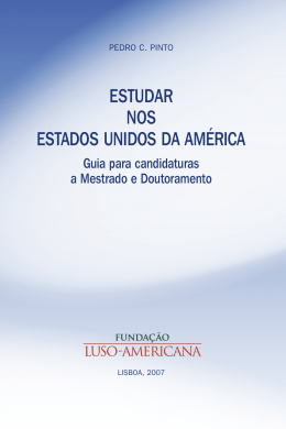 ESTUDAR NOS ESTADOS UNIDOS DA AMÉRICA