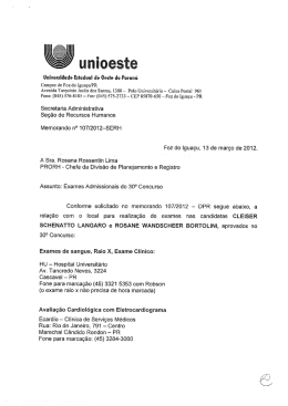 Universidade Esiilršua`l de Deste do Paraná