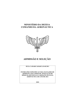 Edital - AERON&Aacute;UTICA - CAFAR (Oficiais) - CT-Pro