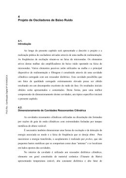 4 Projeto de Osciladores de Baixo Ru&iacute;do - Maxwell - PUC-Rio