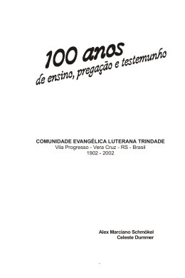 Livro PDF &ndash; 100 Anos - Professora Celeste Dummer