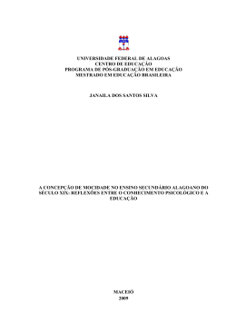 janaila dos santos silva - Centro de Educação