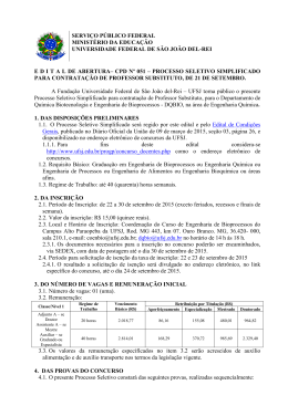 Edital (publicado no DOU de 22/09/2015 - se&ccedil;&atilde;o 3, p&aacute;g. 30)