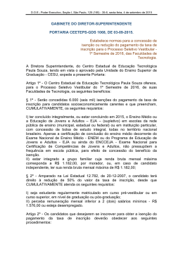 Portaria CEETEPS GDS 1068_2015-09-03