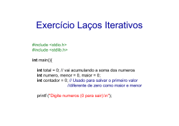 Exerc&iacute;cios Resolvidos
