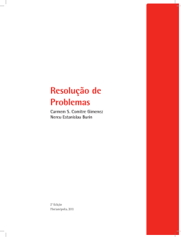Resolu&ccedil;&atilde;o de Problemas - Curso de Gradua&ccedil;&atilde;o em Matem&aacute;tica
