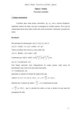 Exerc&iacute;cios resolvidos