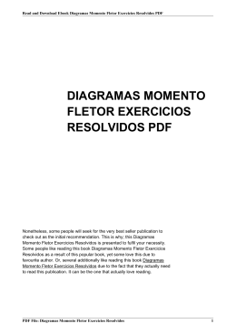 diagramas momento fletor exercicios resolvidos pdf