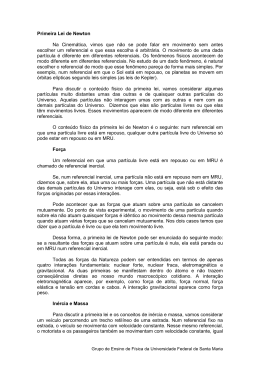 Primeira Lei de Newton