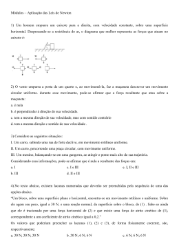 Módulos - Aplicação da 3ª Lei de Newton