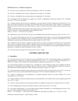 Problemas livro 3 Dalton Gon&ccedil;alves VESTIBULARES DE 1965