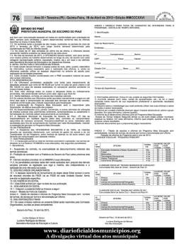 Ano XI &deg; Teresina (PI) - Quinta-Feira, 18 de Abril de 2013 &deg; Edi&ccedil;&atilde;o