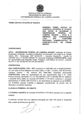 sERVIÇO PÚBLICO FEDERAL MINISTERIO DA EDUCAÇÃO