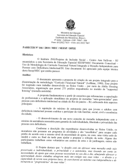 Ministério da Educação Secretaria de Educação Especial