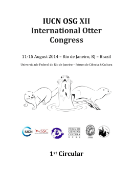 IUCN OSG XII International Otter Congress