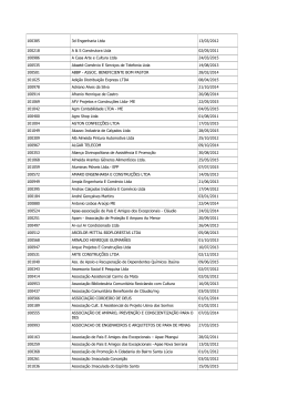 100385 3d Engenharia Ltda 13/03/2012 100218 A & S