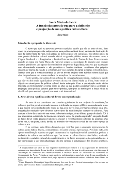 Atelier: Artes e Culturas
