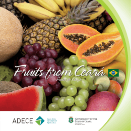 Frutas do Cear&aacute; - Adece