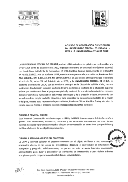 la universidade federal do parana