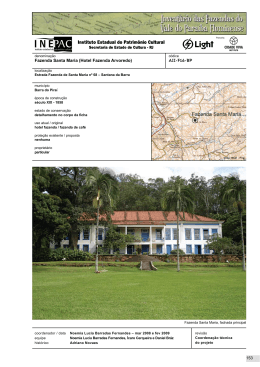 Fazenda Santa Maria (Hotel Fazenda Arvoredo)