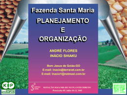 FAZENDA SANTA MARIA - IPNI