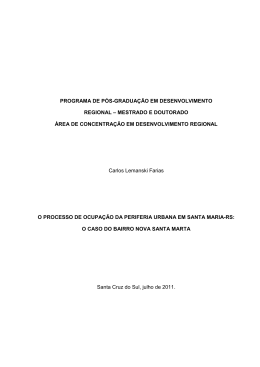programa de p&oacute;s-gradua&ccedil;&atilde;o em desenvolvimento regional