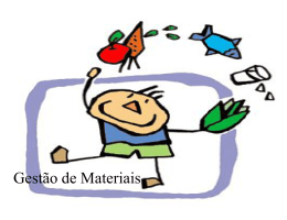 Gest&atilde;o de Materiais