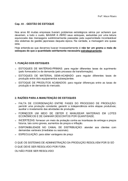 Gest&atilde;o de Estoque ( - 114kb)
