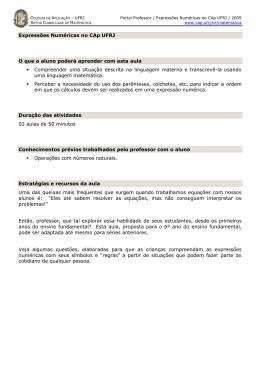 Exp_ Num_aula - CAp-UFRJ