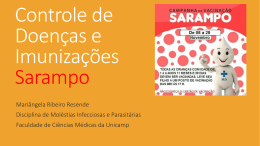 Aula Sarampo – Dra. Mariangela Resende
