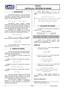 Relações de Girard