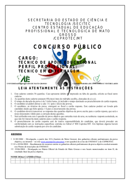 T&Eacute;CNICO EM ENFERMAGEM