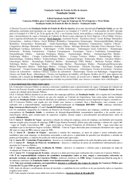 Edital - Concurso 02/2014