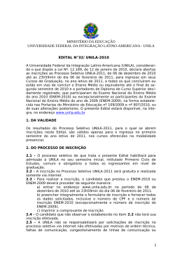 edital do vestibular