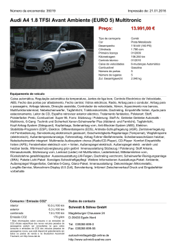 Audi A4 3.0 TDI DPF Avant Ambition Preço