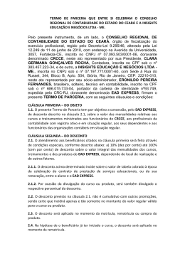 insights educa&ccedil;&atilde;o e neg&oacute;cios ltda me (ead express) - CRC-CE