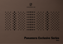 Panamera Exclusive Series