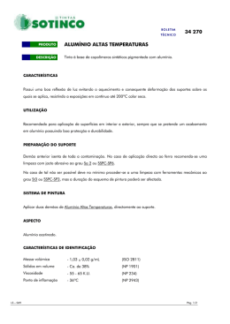 SOTINCO_34 270 - Aluminio Altas Temperaturas