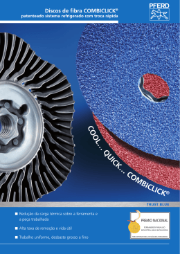 Discos de fibra COMBICLICK